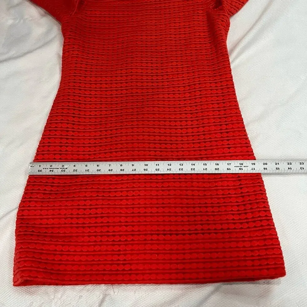 Kate‎ Spade Ashby Blood Orange Half Sleeve Dress Sz 4 Womens